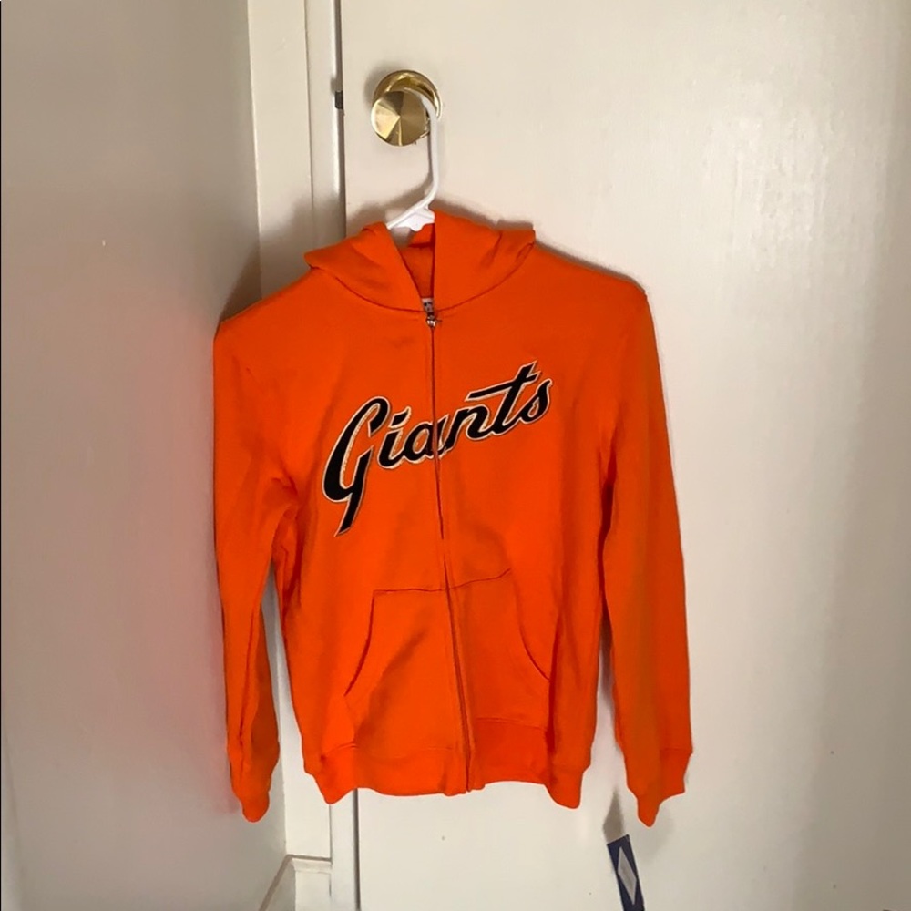Giants Youth Zip Up Sweater